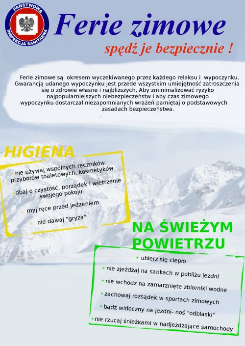 FERIE ZIMOWE 2020